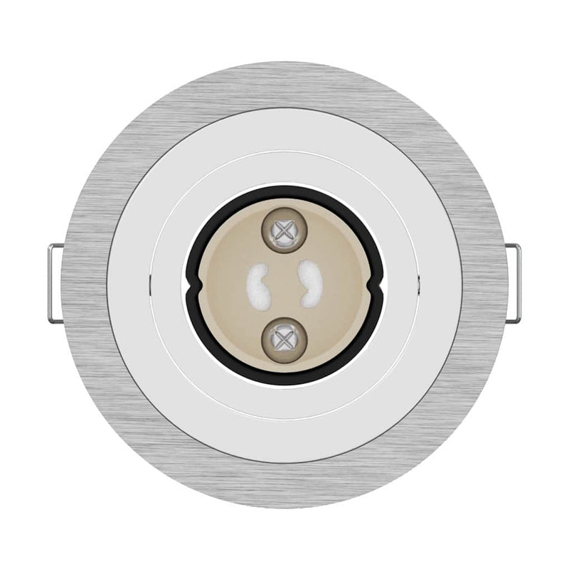 Spot 24 buc. Argintiu 9 x 9 x 2 cm Aluminiu