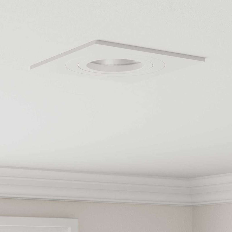 Spot 24 buc. Alb 9 x 9 x 2 cm Aluminiu