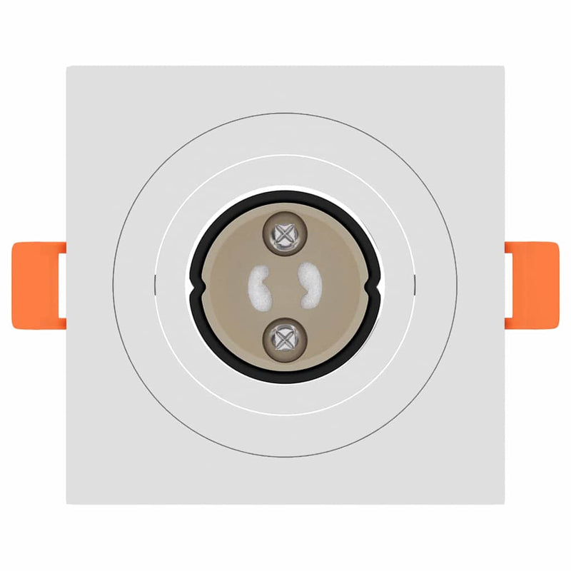 Spot 24 buc. Alb 9 x 9 x 2 cm Aluminiu