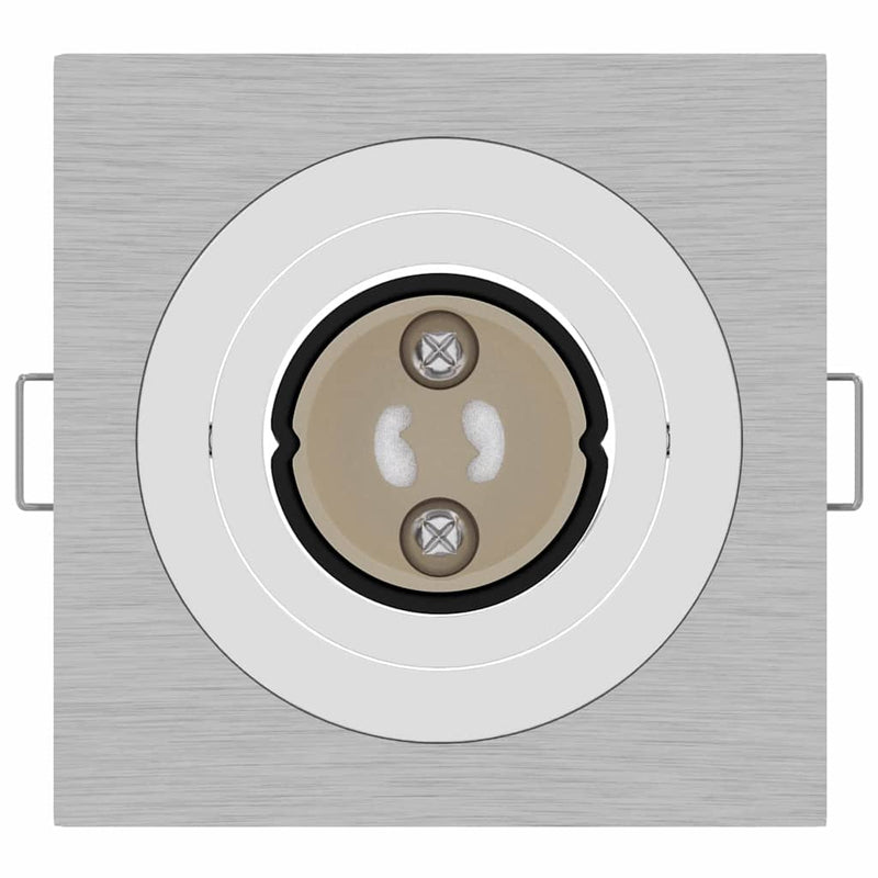 Spot 24 buc. Argintiu 9 x 9 x 2 cm Aluminiu