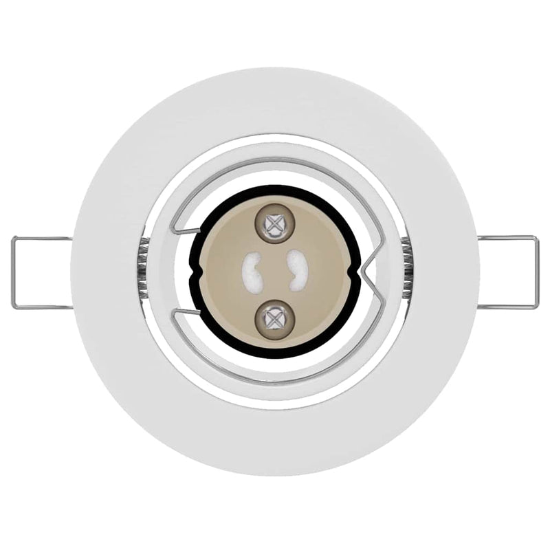 Spot 24 buc. Alb 9 x 9 x 2.5 cm Metal