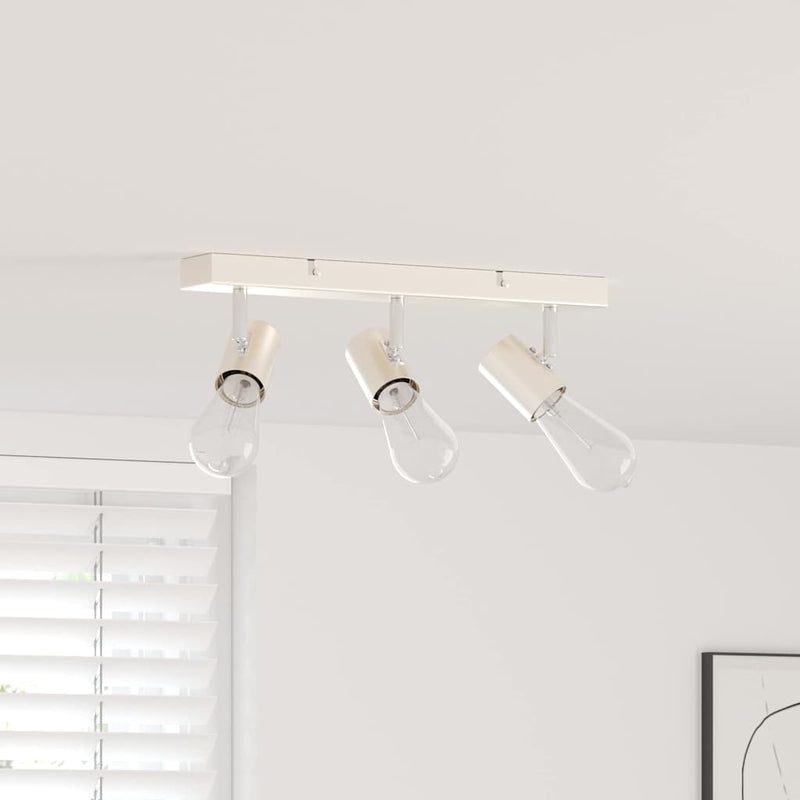 Spot de tavan Nichel 38 x 6,5 x 11,5 cm Metal