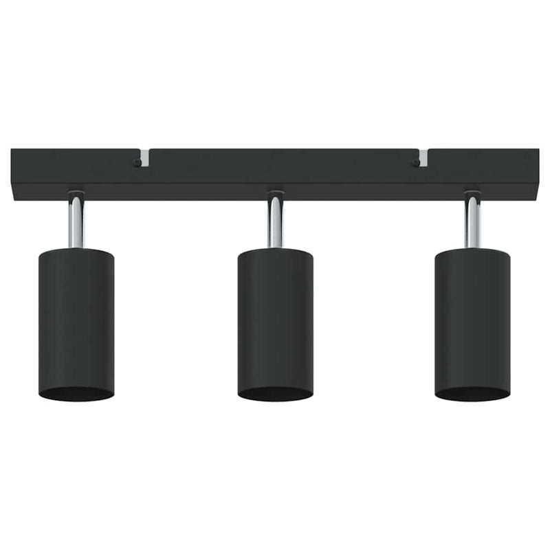 Spot de tavan Negru 38 x 6 x 16 cm Metal