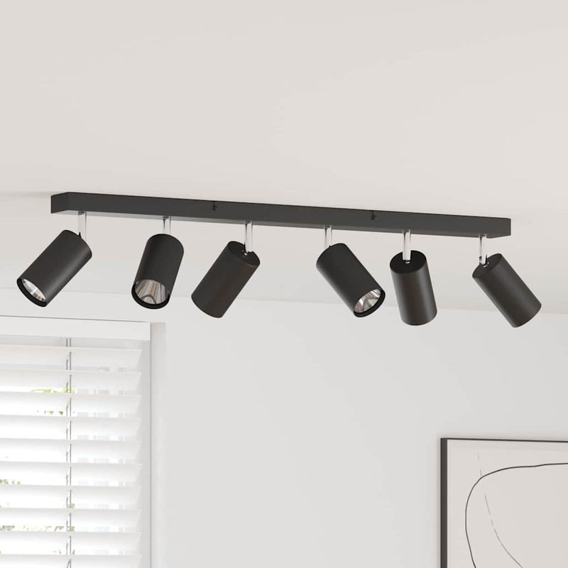 Spot de tavan Negru 73 x 6 x 16 cm Metal