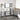 Set de mobilier pentru baie 5 buc. Gri 36 x 35 x 165 cm