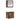 Set mobilier de baie, 2 piese, stejar fumuriu, lemn prelucrat