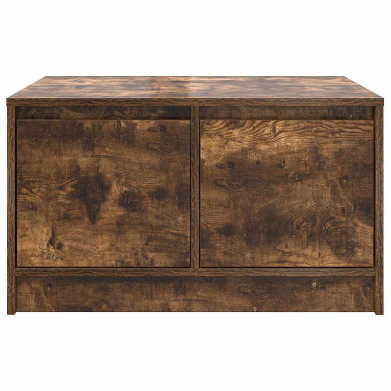 Masuta de cafea cu sertare Stejar afumat 70,5x70x40 cm