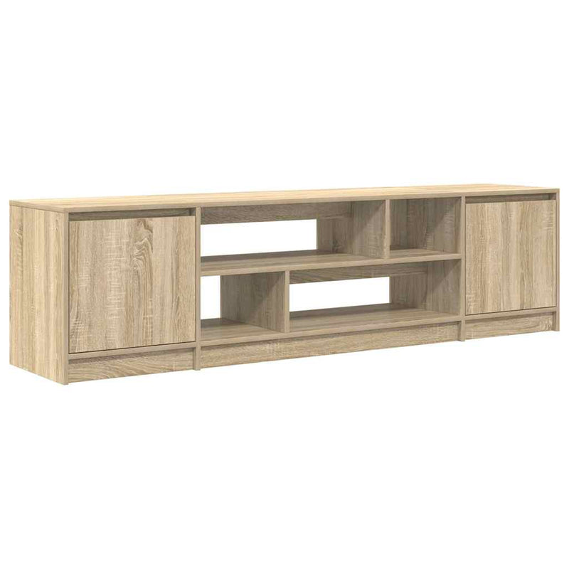 Comodă TV, stejar sonoma, 188,5x41x50 cm, lemn compozit