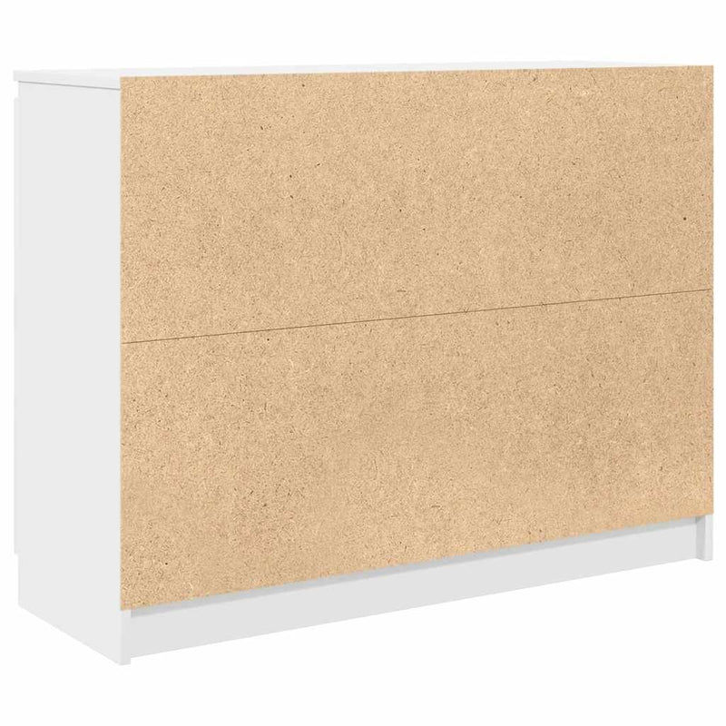 Bufetă cu sertare Alb 100,5x35x76 cm Lemn prelucrat