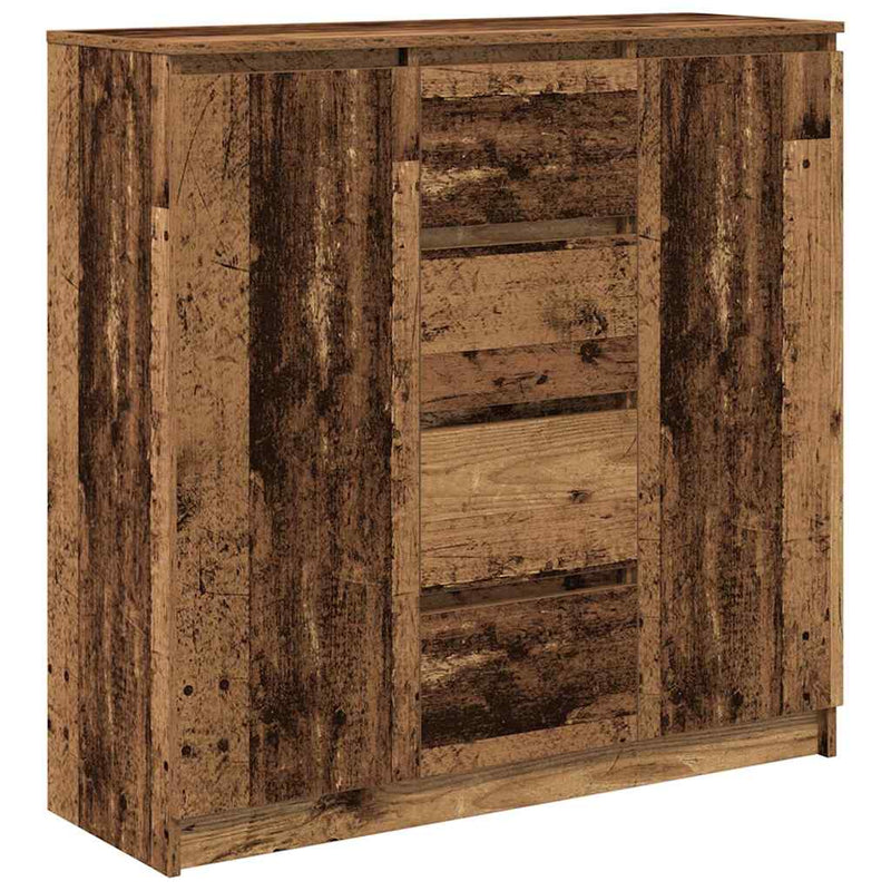 Bufetă cu sertare Lemn vechi 100,5x35x98,5 cm Lemn prelucrat