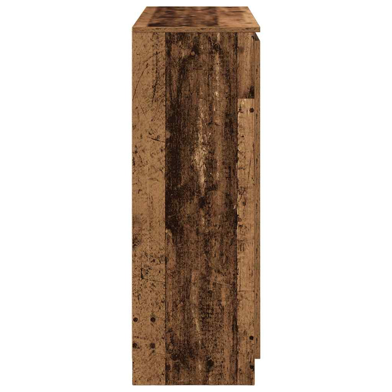 Bufetă cu sertare Lemn vechi 100,5x35x98,5 cm Lemn prelucrat
