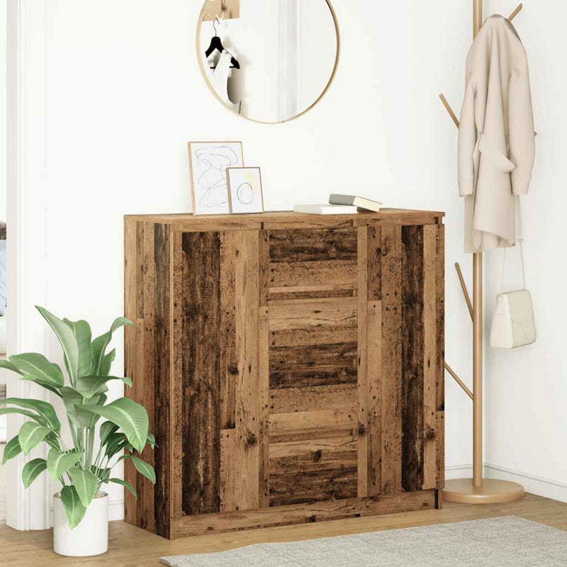 Bufetă cu sertare Lemn vechi 100,5x35x98,5 cm Lemn prelucrat