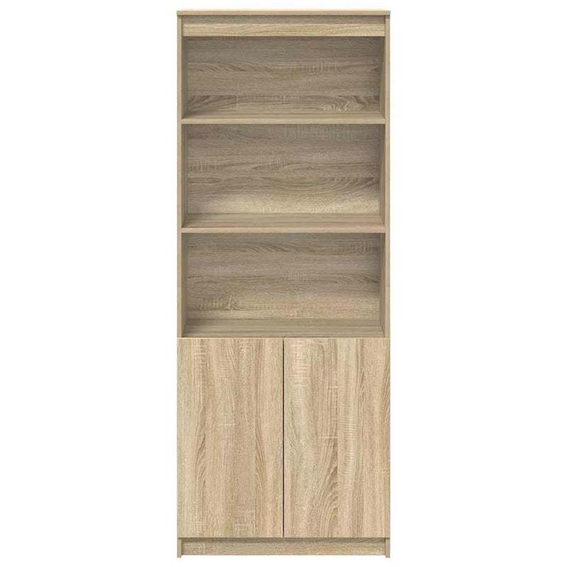 Dulap înalt, stejar sonoma, 70x35x180 cm, lemn prelucrat