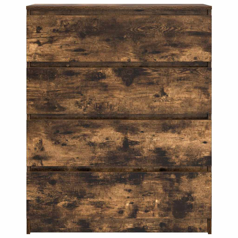 Bufetă Stejar afumat 80x35x99 cm Lemn prelucrat