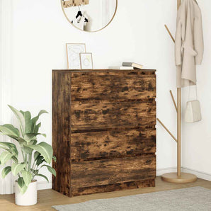Bufetă Stejar afumat 80x35x99 cm Lemn prelucrat