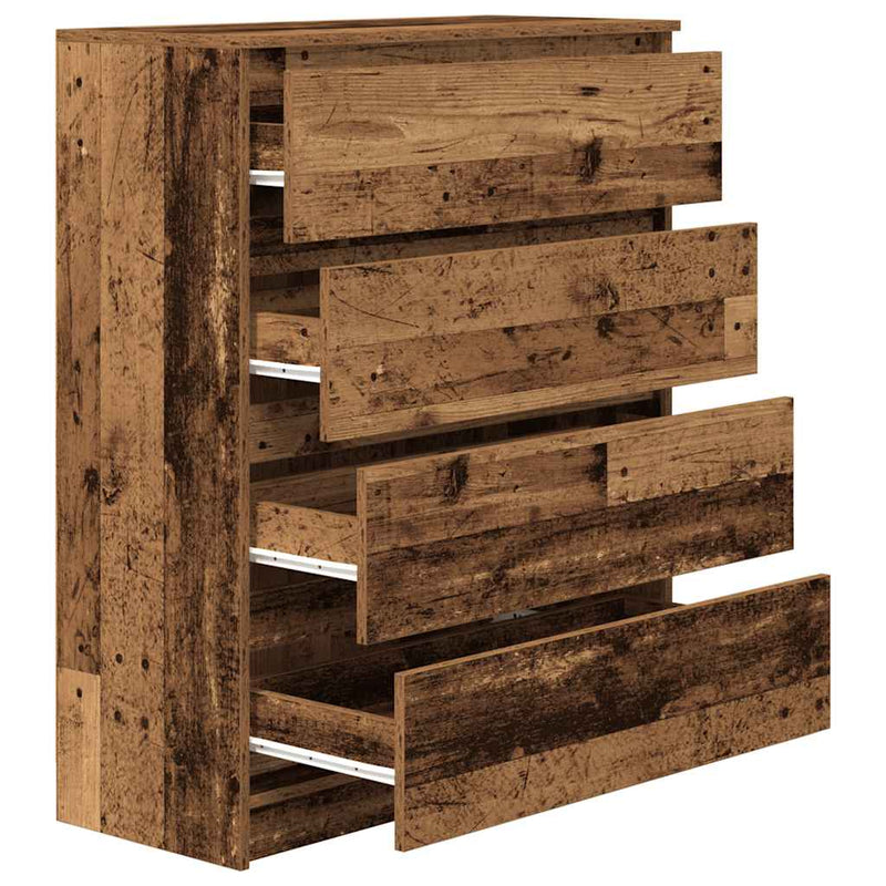 Bufetă Lemn vechi 80x35x99 cm Lemn prelucrat
