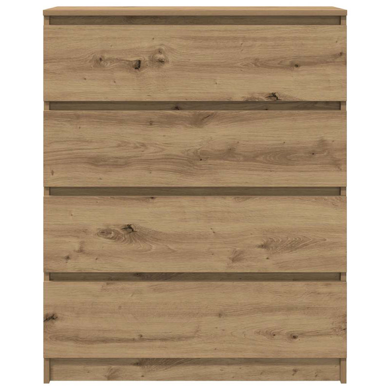 Bufetă Stejar Artisan 80x35x99 cm Lemn prelucrat