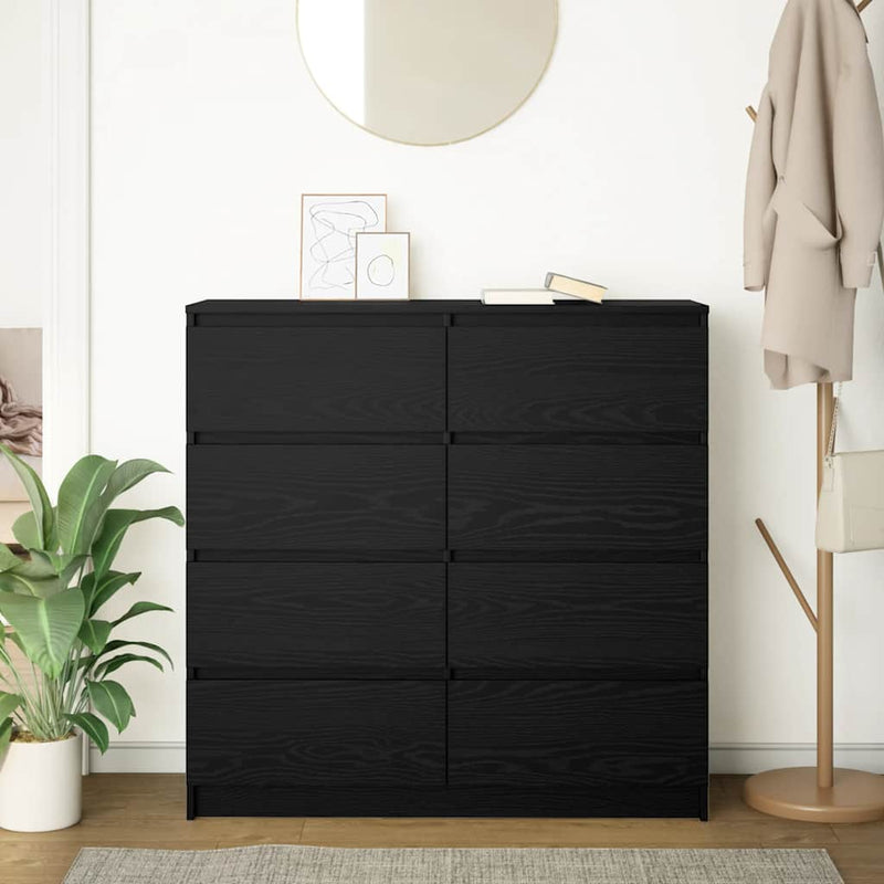 Bufetă Stejar negru 100x35x99 cm lemn prelucrat