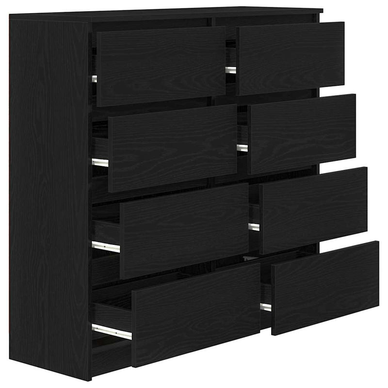 Bufetă Stejar negru 100x35x99 cm lemn prelucrat
