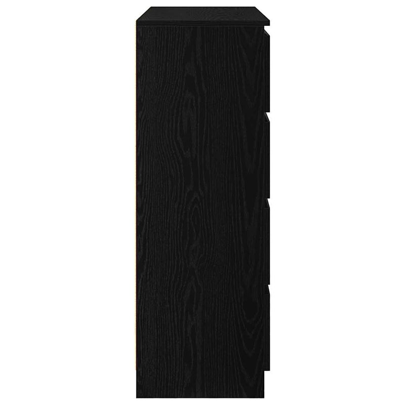 Bufetă Stejar negru 100x35x99 cm lemn prelucrat
