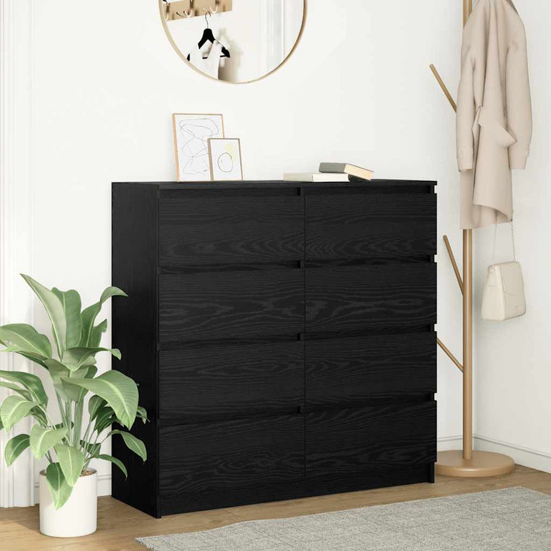 Bufetă Stejar negru 100x35x99 cm lemn prelucrat