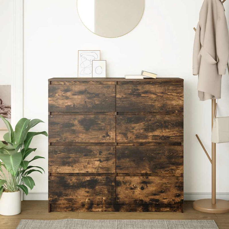 Bufetă Stejar afumat 100x35x99 cm Lemn prelucrat