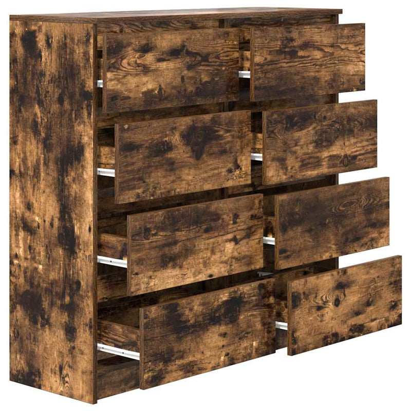 Bufetă Stejar afumat 100x35x99 cm Lemn prelucrat