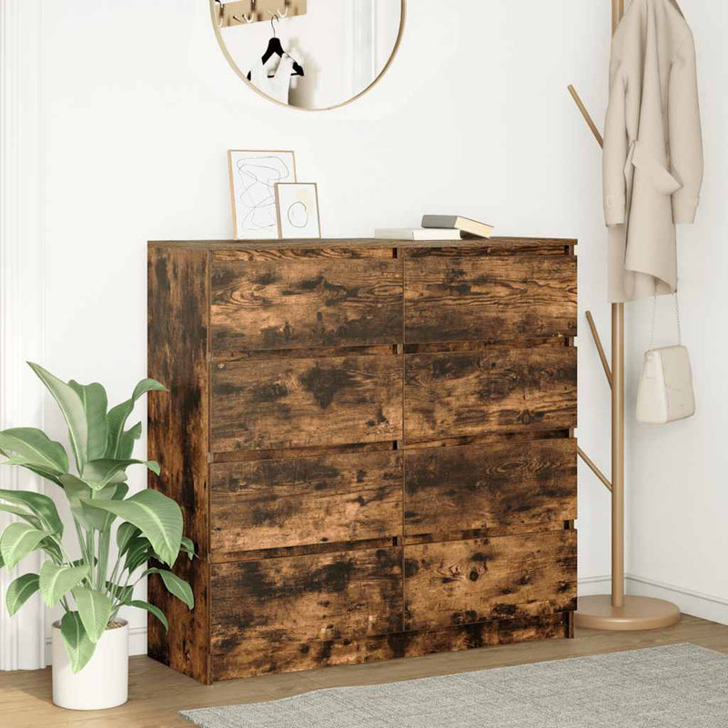 Bufetă Stejar afumat 100x35x99 cm Lemn prelucrat