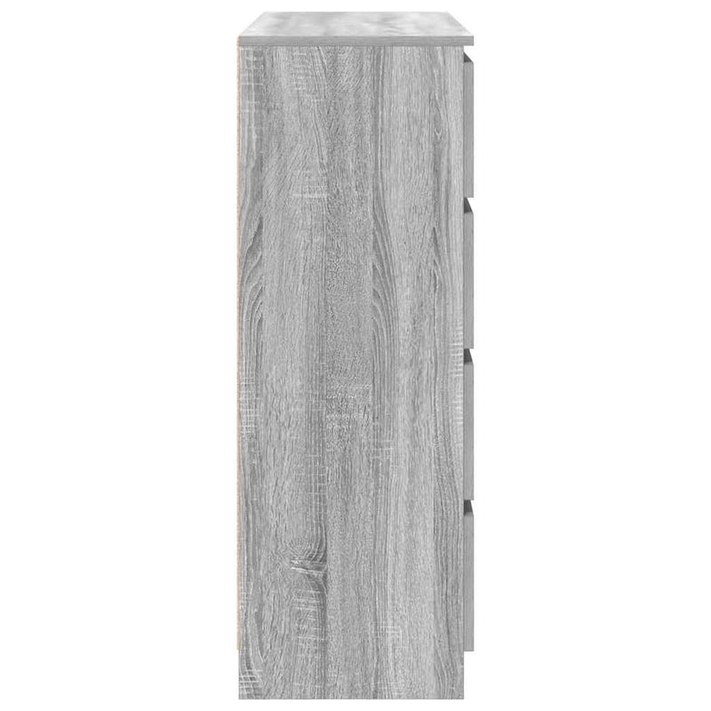 Bufetă gri Sonoma 100x35x99 cm Lemn prelucrat