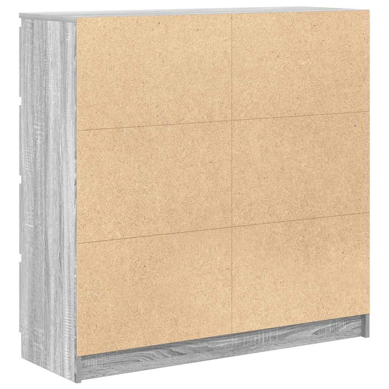 Bufetă gri Sonoma 100x35x99 cm Lemn prelucrat