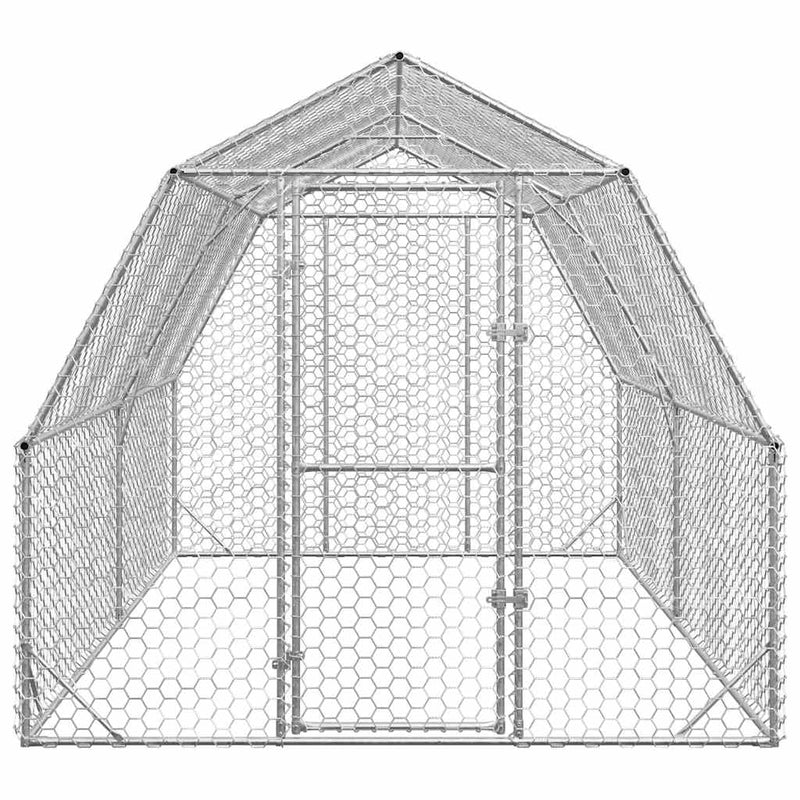 Pui de găină 2,5x4x2,25 m Oțel galvanizat