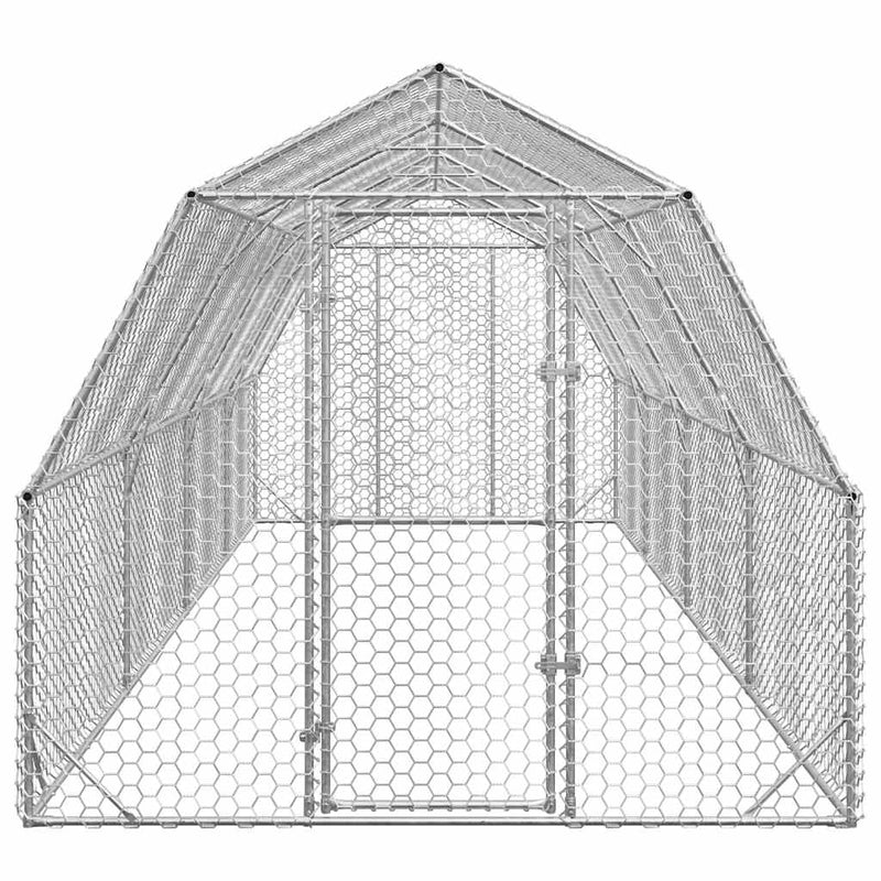 Pui de găină 2,5x8x2,25 m Oțel galvanizat