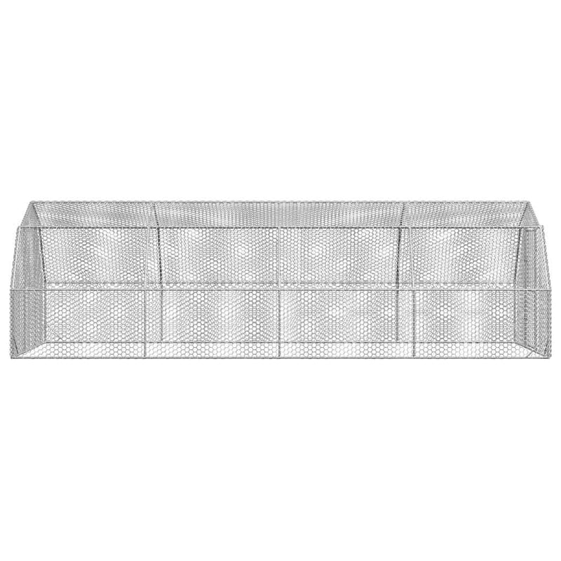 Pui de găină 2,5x8x2,25 m Oțel galvanizat
