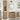 Set mobilier de baie, 3 piese, stejar artizanal, lemn prelucrat
