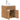 Set mobilier de baie, 2 piese, stejar artizanal, lemn prelucrat