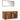 Set mobilier de baie, 3 piese, lemn vechi, lemn prelucrat