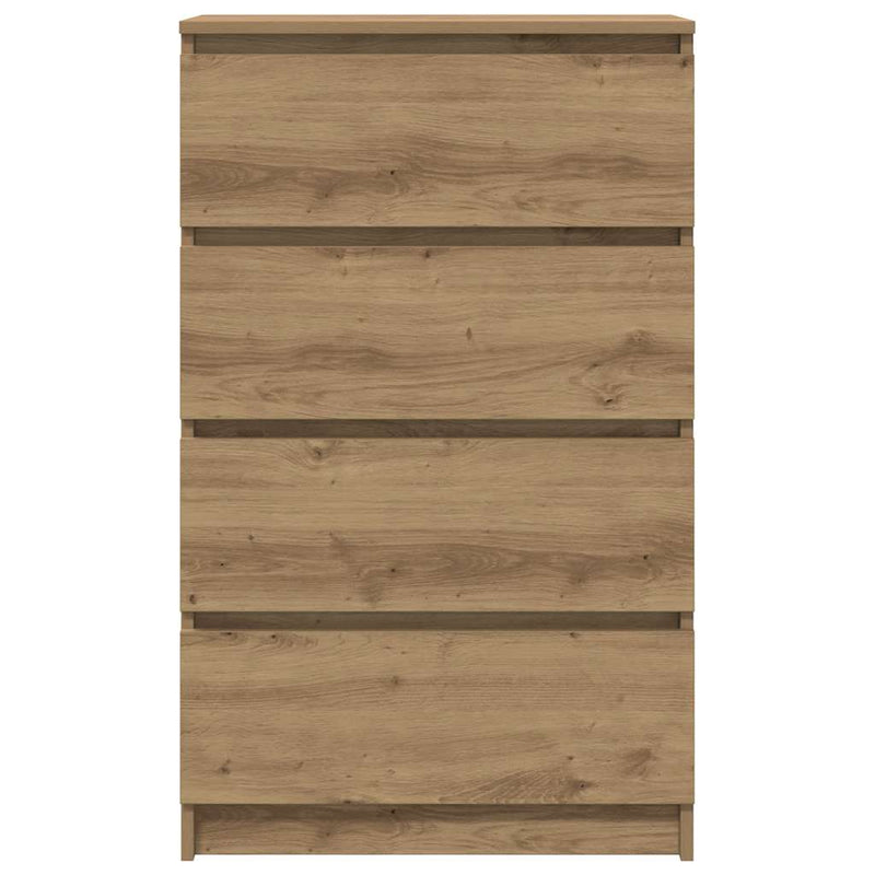 Bufetă Stejar Artisan 60x35x98,5 cm Lemn prelucrat