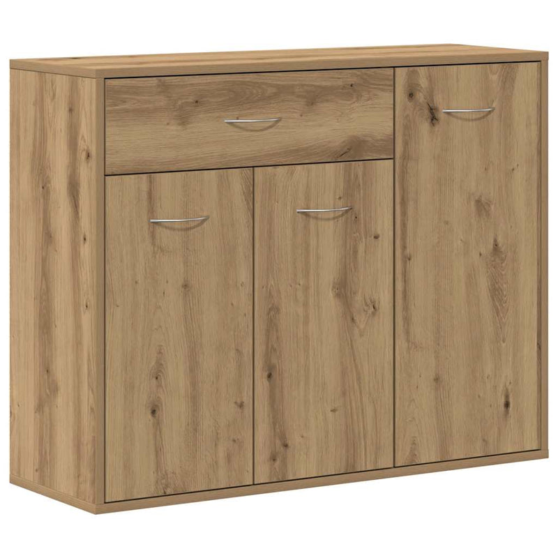 Bufetă Stejar Artisan 88x30x70 cm Lemn prelucrat
