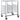 Cărucior cu tăvi cu 12 containere GN 75x55x87cm oțel inoxidabil