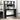 Birou cu rafturi, stejar negru, 102x45x148 cm, lemn prelucrat