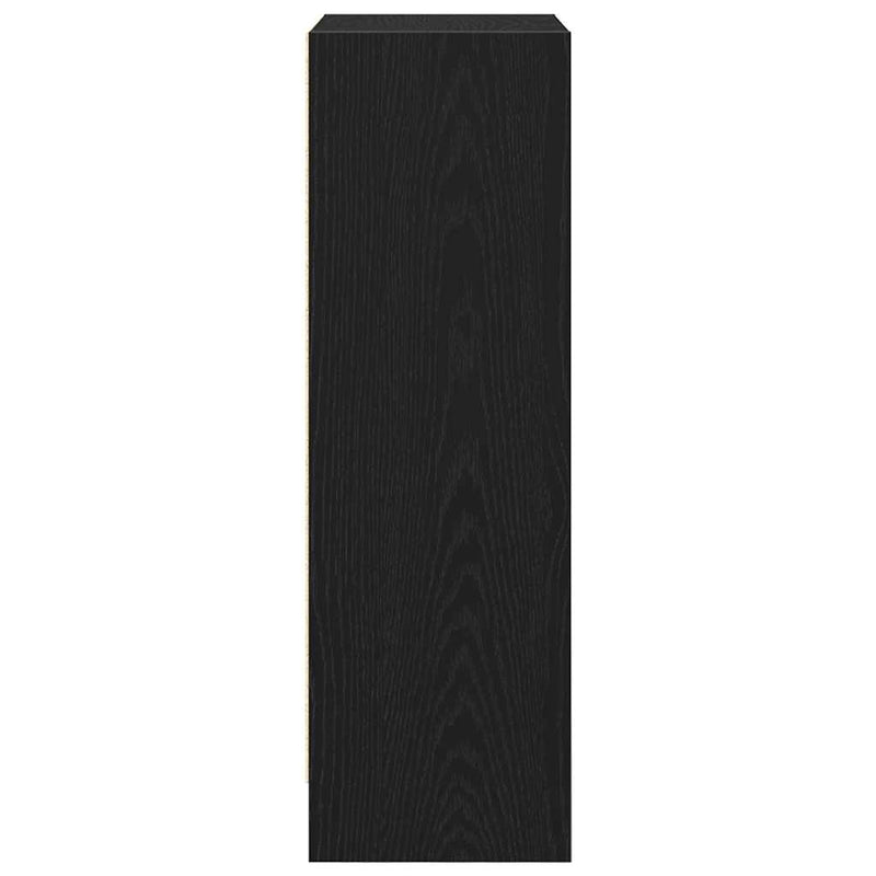 Bibliotecă Stejar negru 40x24x76 cm Lemn prelucrat