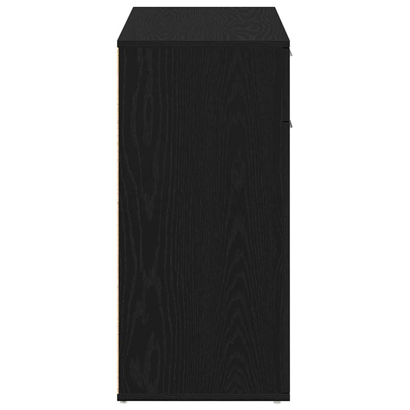 Servantă, stejar negru, 80x36 x75 cm, lemn prelucrat