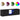 Dulap TV cu LED stejar negru 120x30x36cm lemn prelucrat