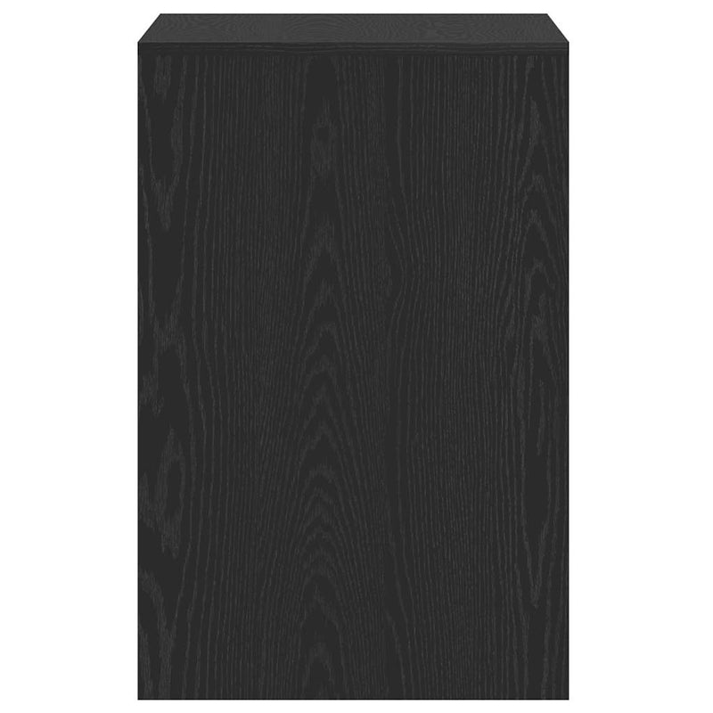 Birou Stejar negru 101x50x76,5 cm Lemn prelucrat