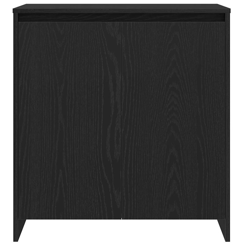 Bufet din stejar negru 70x41x75 cm, lemn stratificat