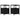 Noptiere 2 buc. stejar negru 34x35,5x50 cm lemn stratificat