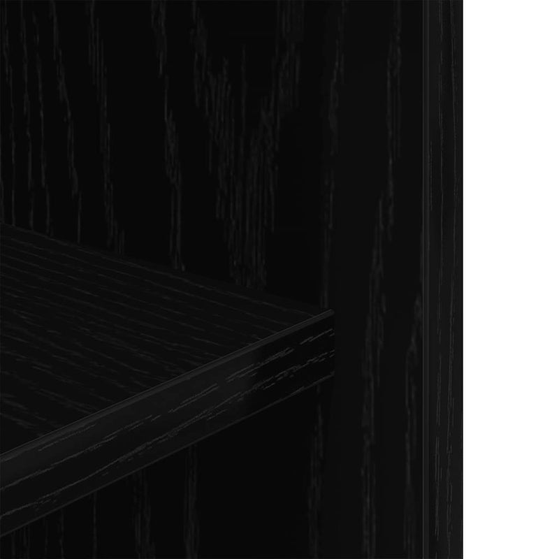 Suport pentru acvariu, stejar negru, 75x36x72,5 cm, lemn stratificat