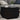 Masuta de cafea cu lumini LED Stejar negru 50x50x40 cm
