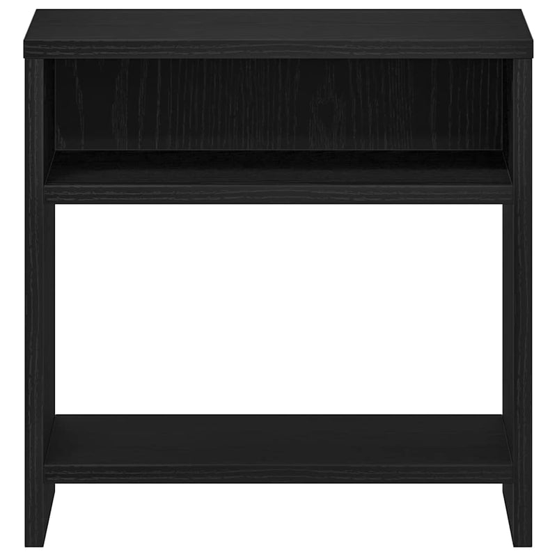 Noptiere 2 buc stejar negru 40x30x40 cm lemn de stratificat