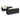 Set canapele de grădină cu perne, 7 piese, negru, poliratan